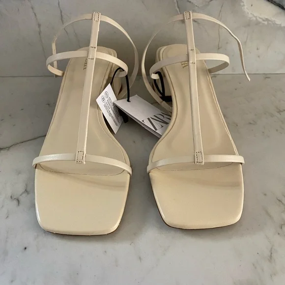 Zara Shoes Zara T Strap Sandals Poshmark